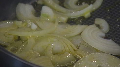 грибы с фасолью, капустой и сыром