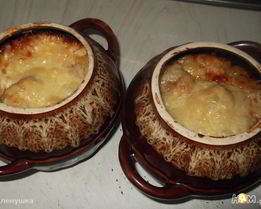 Грибы с картофелем способом огратен