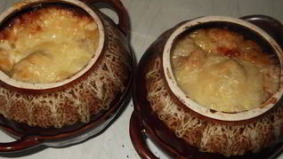 Грибы с картофелем способом огратен