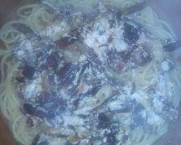 Грибы в сливочном соусе