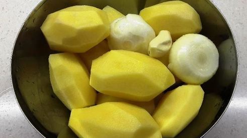 грибы в сметане с картофелем