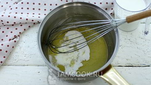 грибы запеченные с соусом бешамель