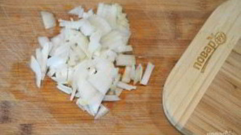 лисички с баклажанами жареные