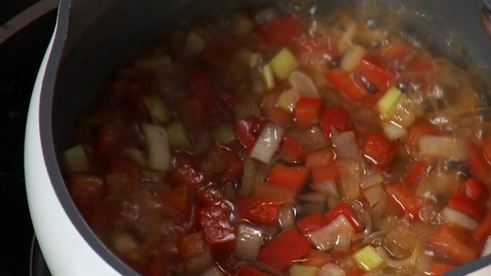 лисички с жареным адыгейским сыром