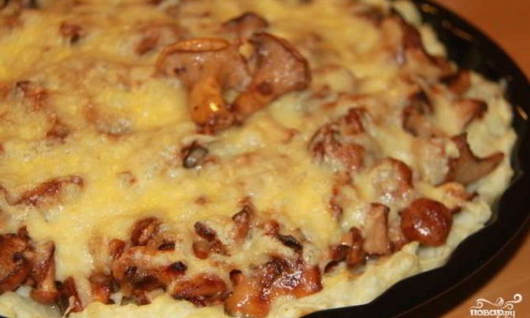 Рецепт лисичек, запеченных в духовке