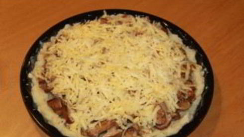 лисички, запеченные в духовке