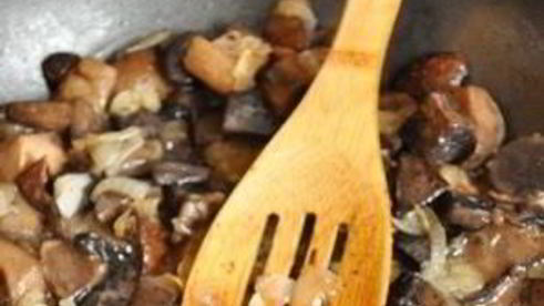 подберезовики, жареные со сметаной