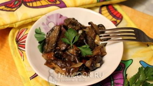 подосиновики жареные