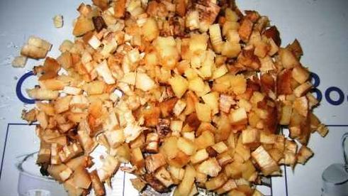 шампиньоны фаршированные цуккини и сыром