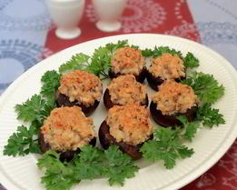 Шампиньоны фаршированные