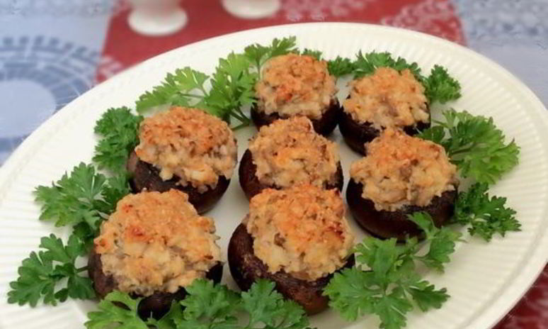 Рецепт шампиньонов фаршированных