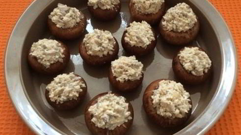 шампиньоны фаршированные