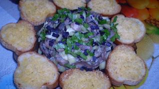 Шампиньоны по-итальянски