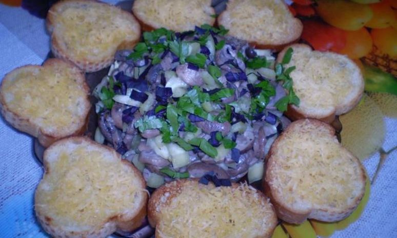 Рецепт шампиньонов по-итальянски