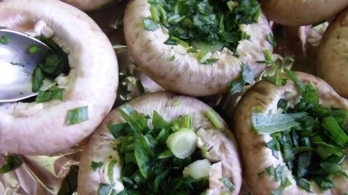 шампиньоны с эстрагоном