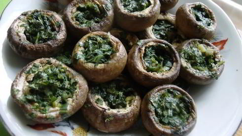 шампиньоны с эстрагоном