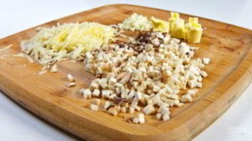 шампиньоны в беконе в духовке