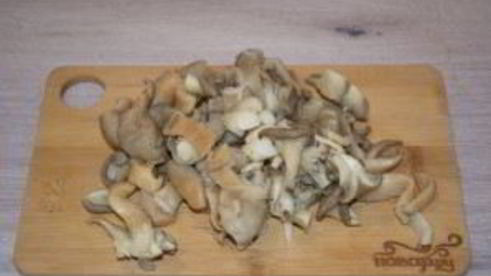 вешенки, жаренные с луком