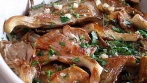 вешенки жареные