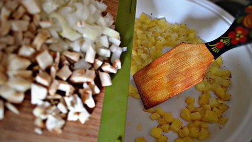 запеченные фаршированные шампиньоны