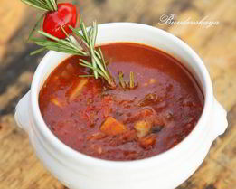 Ароматный Гуляш с грибами и сельдереем