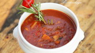 Ароматный Гуляш с грибами и сельдереем