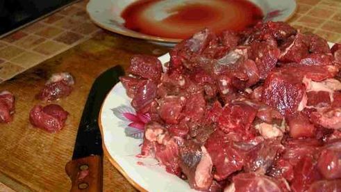 гуляш из баранины