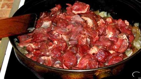 гуляш из баранины