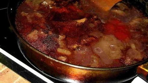 гуляш из баранины