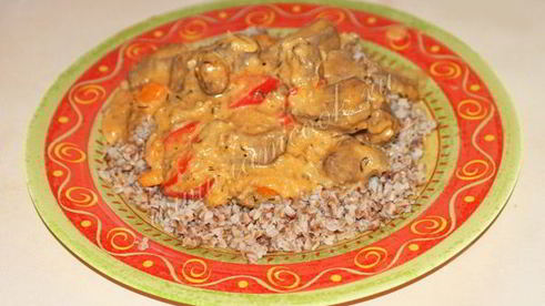 гуляш из говяжьей печени