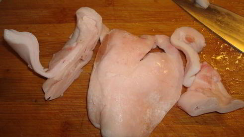 гуляш из красной фасоли и курицы