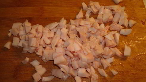 гуляш из красной фасоли и курицы