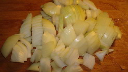 гуляш из красной фасоли и курицы