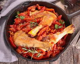 Гуляш из куриных ножек