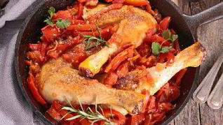 Гуляш из куриных ножек