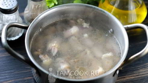 гуляш из куриных сердечек