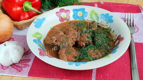 гуляш из свинины в мультиварке