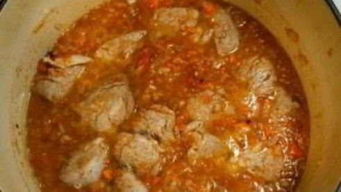 гуляш из свинины