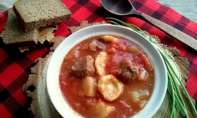 Рецепт гуляша по-венгерски с клецками