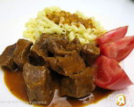 Гуляш в мультиварке