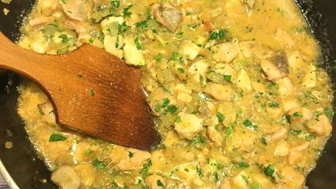 рыбный гуляш