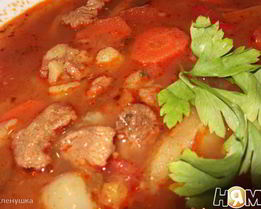 Суп-гуляш по-венгерски