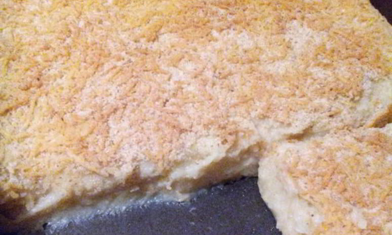 Рецепт картофельного пюре с чесноком и сыром в духовке