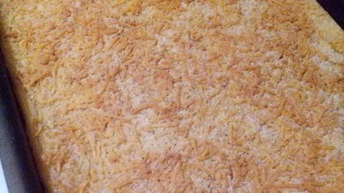 картофельное пюре с чесноком и сыром в духовке