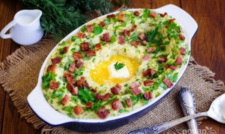 Рецепт картофельного пюре с капустой