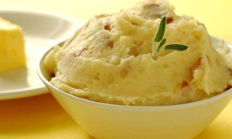 Рецепт картофельного пюре с жареным луком
