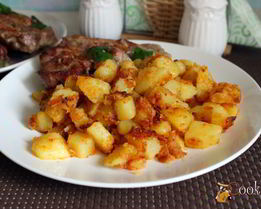Картофельный гарнир к мясу