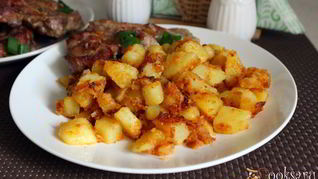 Картофельный гарнир к мясу