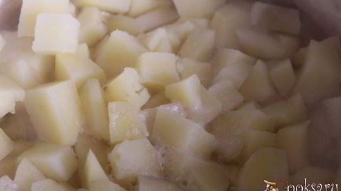 картофельный гарнир к мясу