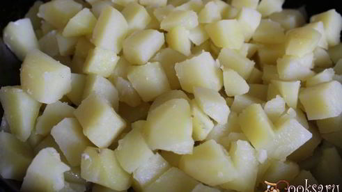 картофельный гарнир к мясу